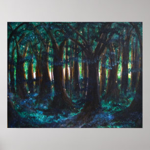 Firefly Rendezvous canvas print