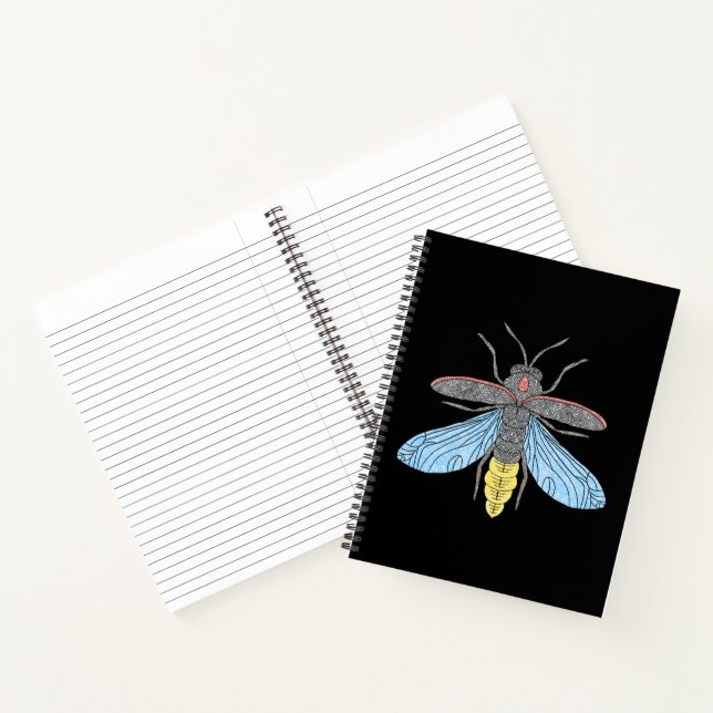 Firefly (single black) - Notebook (Inside)