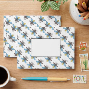 Firefly (white) - A6 Envelope
