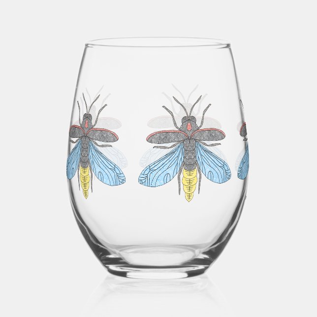 Firefly - Wine Glass (Front)