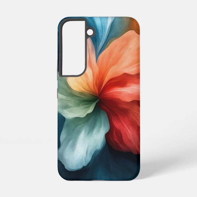 Firefruit Flora Samsung Galaxy S22 Case (Back)