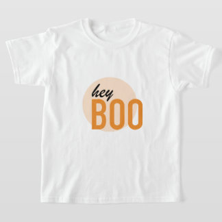firehai halloween hey boo personalize  T-Shirt