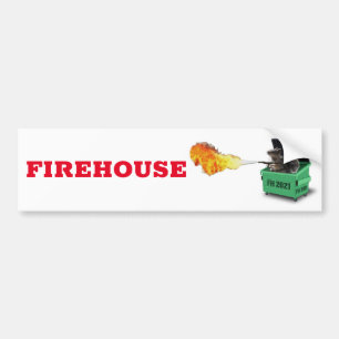 Firehouse 2021 Dumpster Bumper Sticker