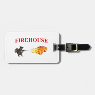 Firehouse Double-sided Luggage Tag