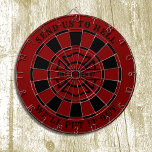 Firehouse Fire Station Fireman Dartboard and Darts<br><div class="desc">The perfect game item for the crew at the fire station! As shown for Fire Station #7 with one of our favourite firefighter slogans... Send us to hell, we'll put it out! But text is fully customizable. Just click the personalize button to easily change to a phrase of your own...</div>