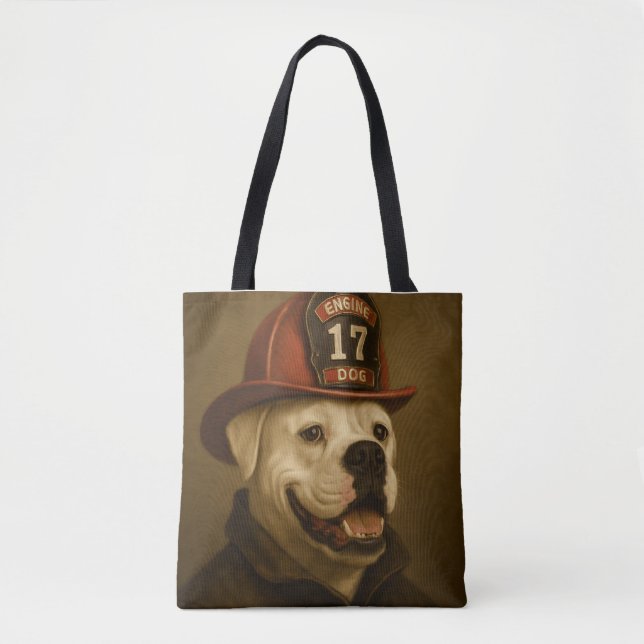 Firehouse Hero -Tote Bag (Front)