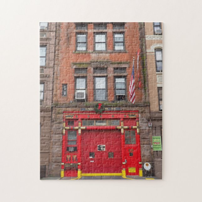 Firehouse Upper West Side New York City NYC Jigsaw Puzzle (Vertical)