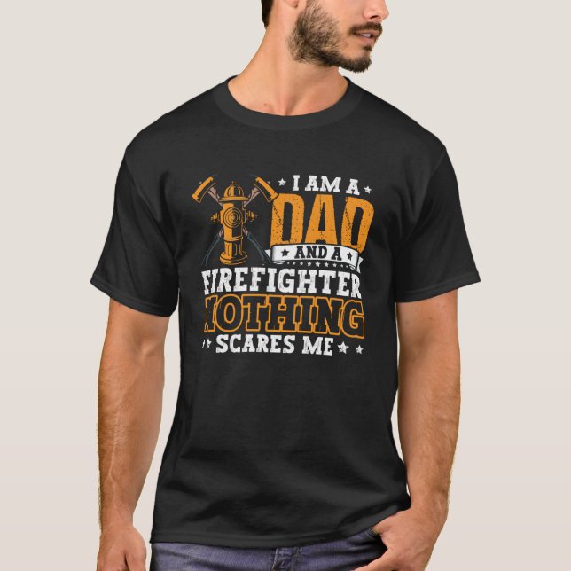 Fireman Apparel  Firefighter Firefighting for Men  T-Shirt (Front)