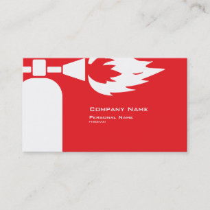 Fireman Business Card
