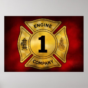 Fireman - Engine Company 1 Poster