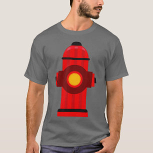 Fireman Fire Hydrant Fire Fighter T-Shirt