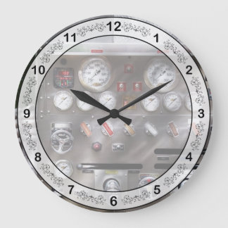 Fireman - Fireman's Controls Large Clock