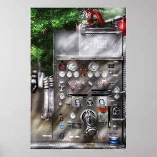 Fireman - Fireman's Controls Poster
