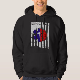 Fireman  for all Fire Heros & Red Line Fans Firefi Hoodie