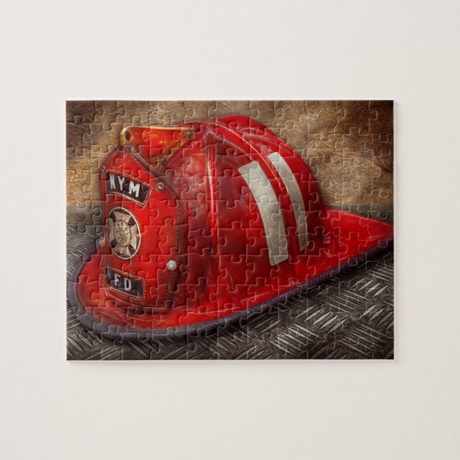 Fireman - Hat - A childhood dream Jigsaw Puzzle (Horizontal)