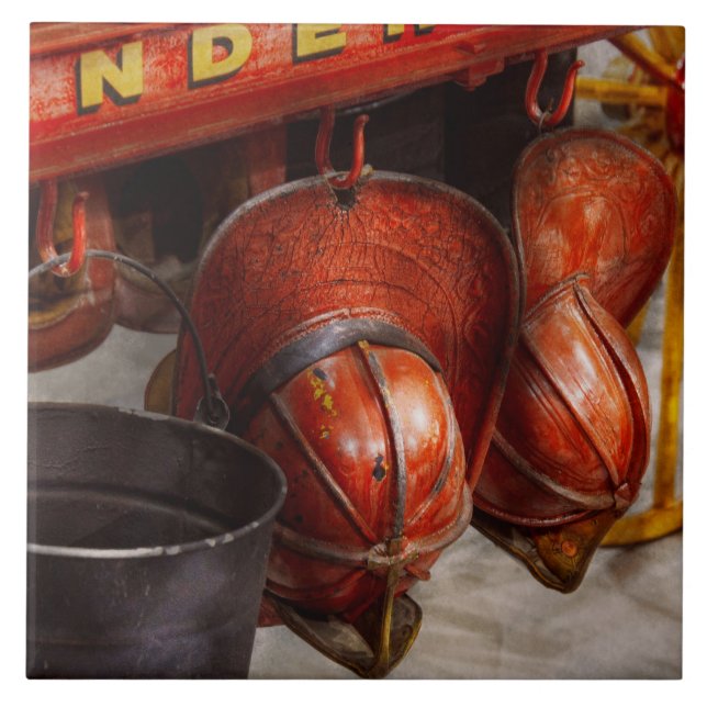 Fireman - Hats - I volunteered for this Tile (Front)