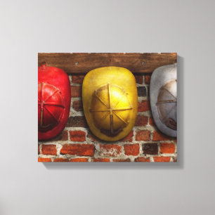 Fireman - Hats - Pick a hat, any hat Canvas Print