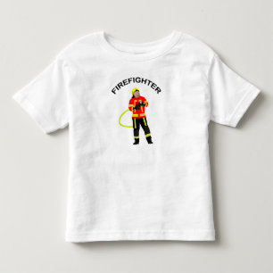fireman in use clothes toddler T-shir T-shirt
