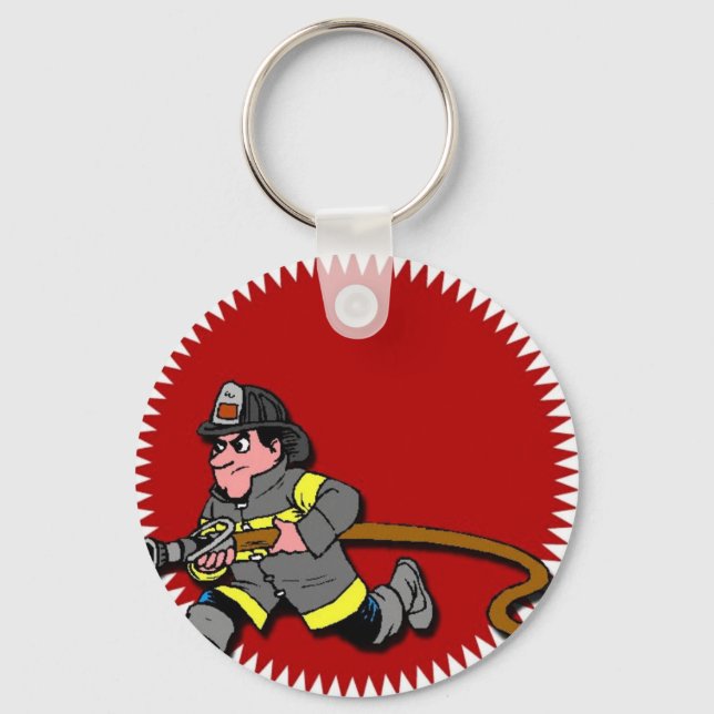 Fireman Keychain (Front)
