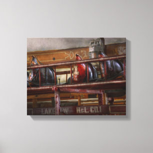 Fireman - Ladder Company 1 Canvas Print