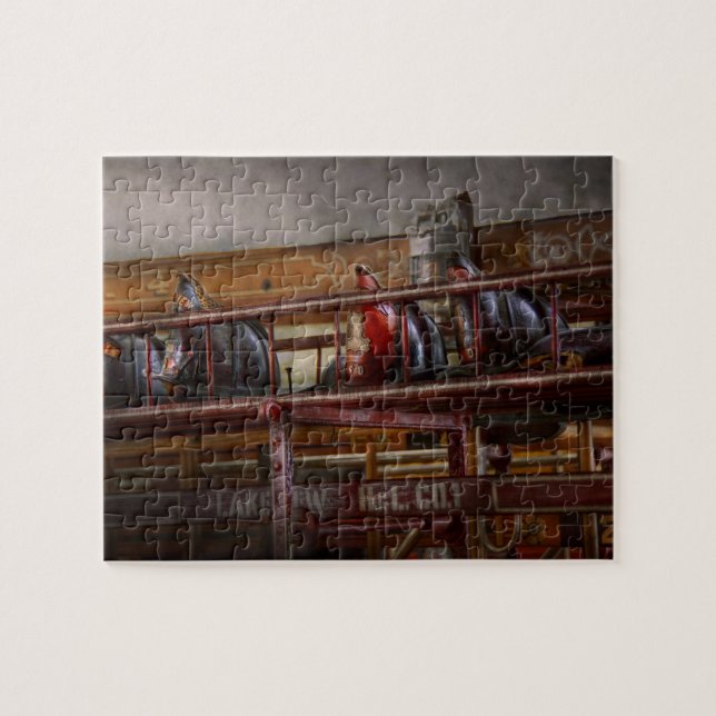 Fireman - Ladder Company 1 Jigsaw Puzzle (Horizontal)