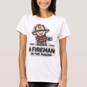 Fireman learner. Future Firefighter  T-Shirt