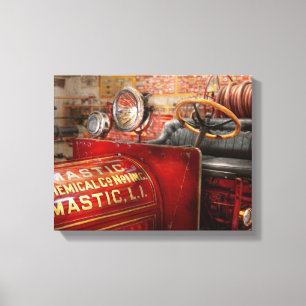 Fireman - Mastic chemical co Canvas Print