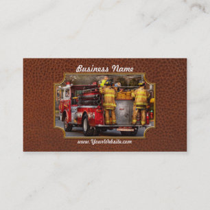 Fireman - Metuchen Fire Department Business Card