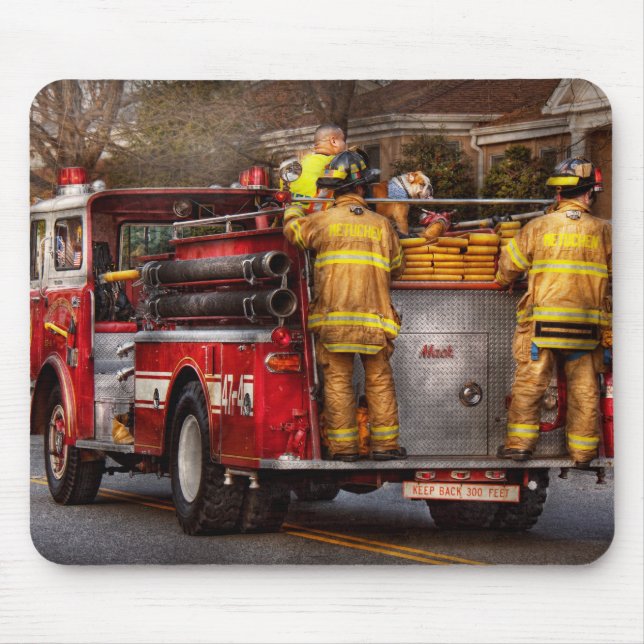 Fireman - Metuchen Fire Department Mouse Pad (Front)
