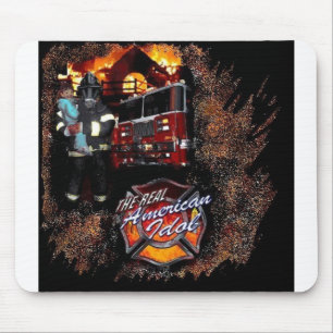 Fireman Mouse Pad