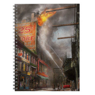 Fireman - New York NY - Show me a sign 1916 Notebook
