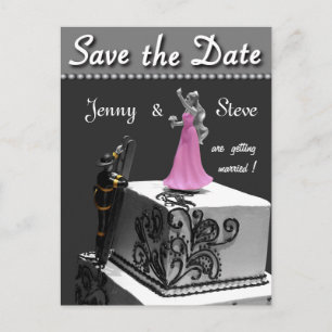 Fireman Save the Date Card