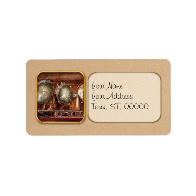 Fireman - Search lights Label (Front)