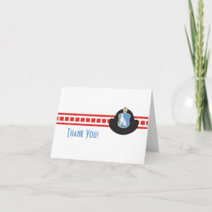 Fireman Thank You Card