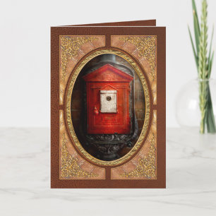 Fireman - The fire box Card