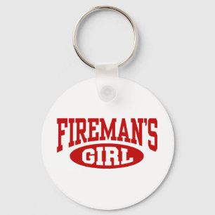 Fireman's Girl Keychain