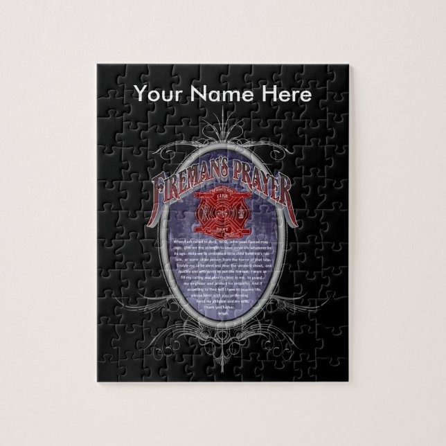 Firemans Prayer_ Jigsaw Puzzle (Vertical)