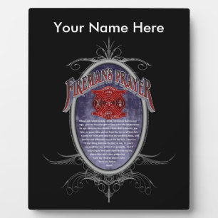 Firemans Prayer_ Plaque