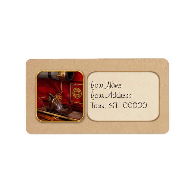 Firemen - An elegant job Label (Front)