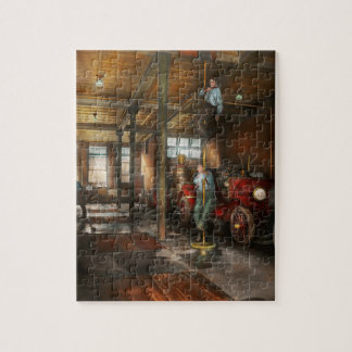 Firemen - Answering the firebell 1922 Jigsaw Puzzle