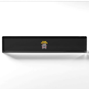 Firemen Out From Dad- Son Nephew Boys Future Fire Nameplate