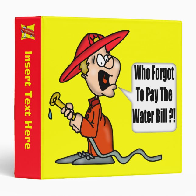 Firemens Avery Binder (Front/Spine)