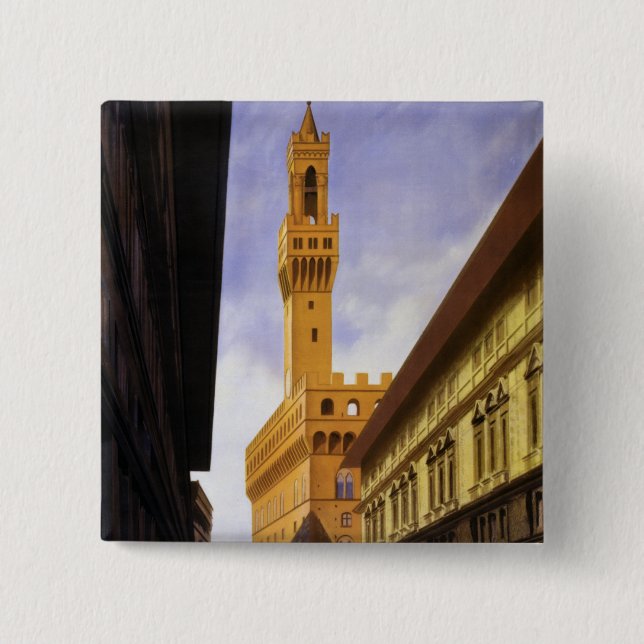 Firenze 2 Inch Square Button (Front)