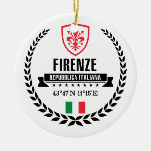 Firenze Ceramic Ornament
