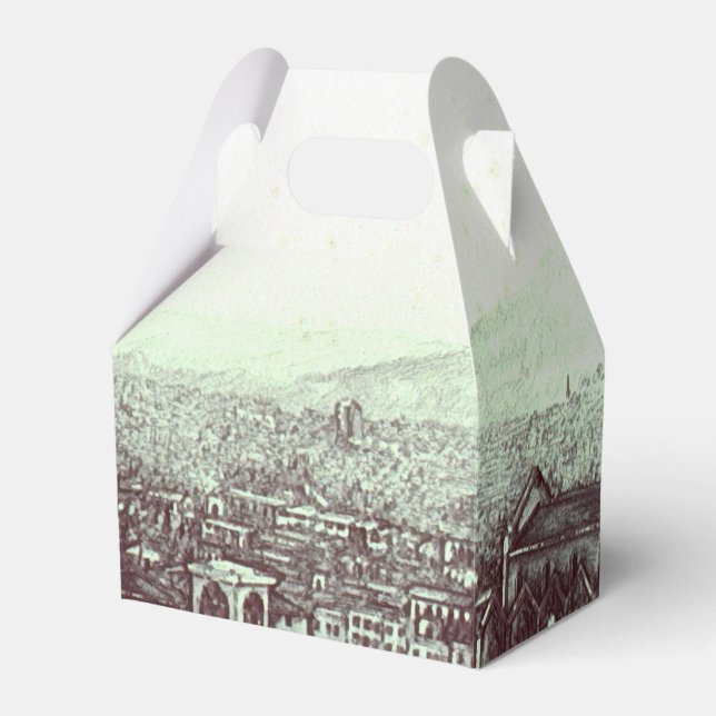 Firenze Favor Box (Front Side)