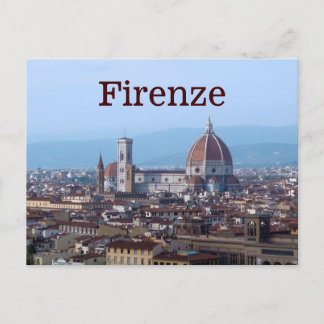 Firenze Florence Italy Postcard