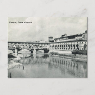 Firenze,Florence, Ponte Vecchio Postcard