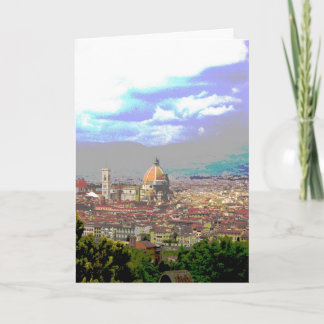 Firenze Greeting Card