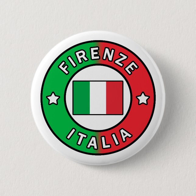 Firenze Italia 2 Inch Round Button (Front)
