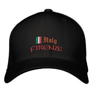 Firenze & Italy fashion / Italian Flag Patriots Embroidered Hat